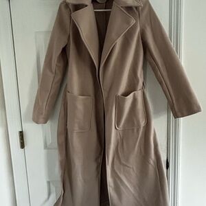 Elegant Tan Women's Coat